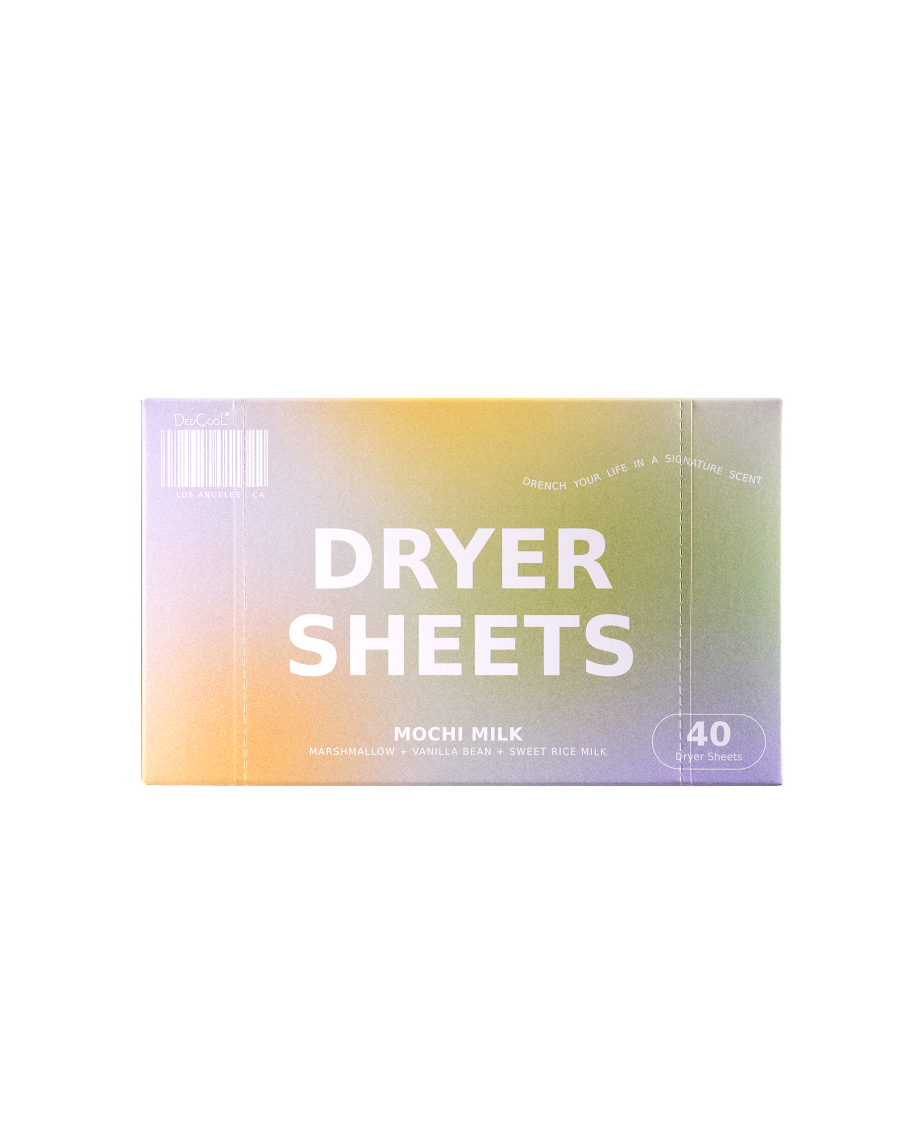 DedCool Dryer Sheets Mochi Milk