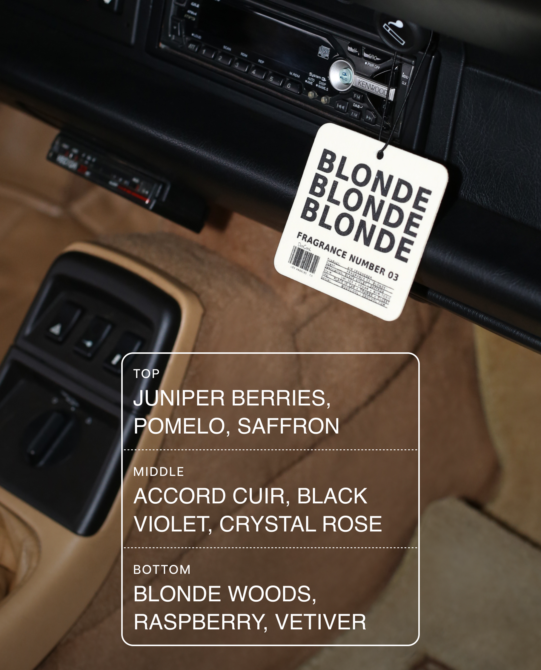 Air Freshener 03 "Blonde" - Thumbnail 2