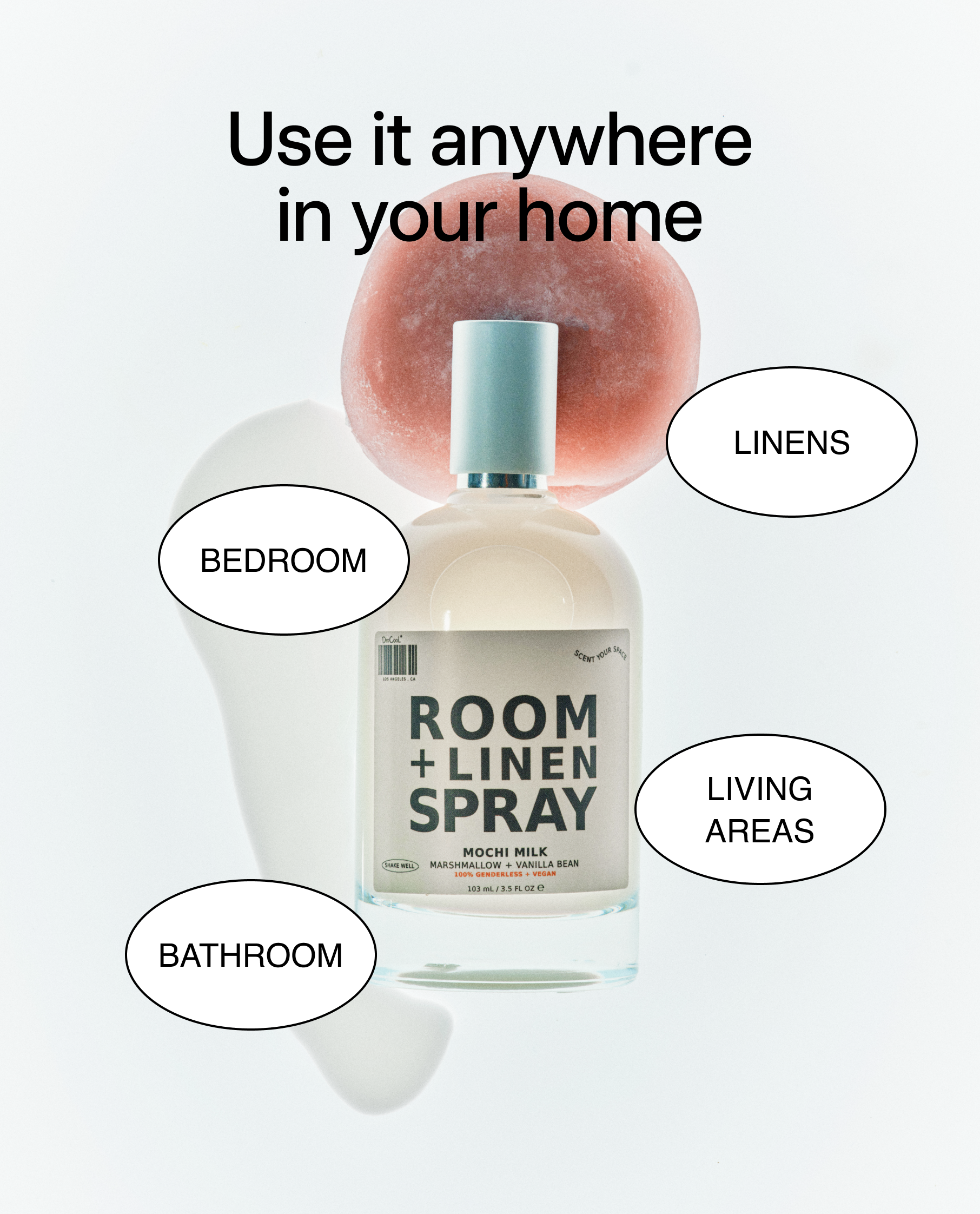 Room + Linen Spray Mochi Milk - Thumbnail 3