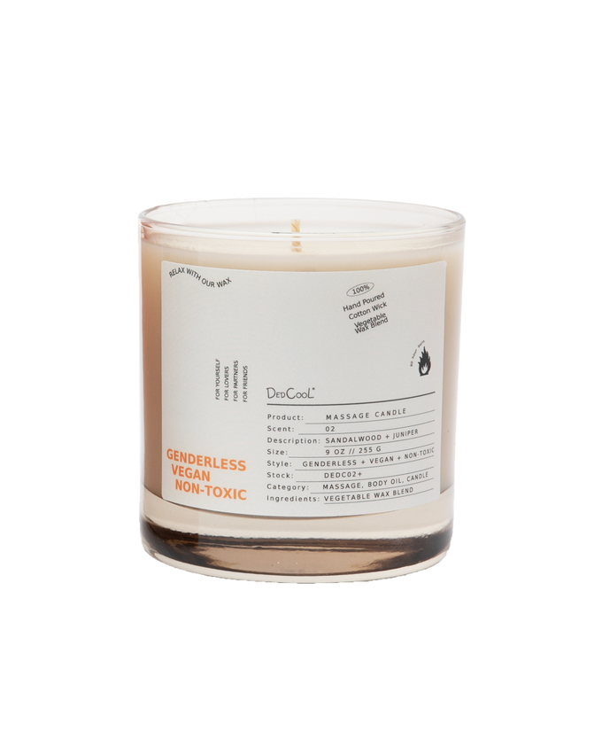 Fragrance 02 Massage Candle