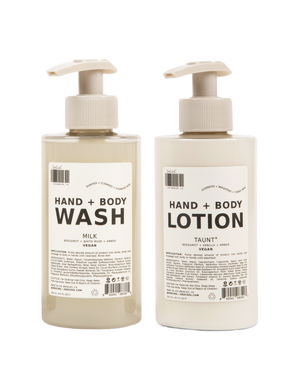 Hand + Body Lotion + Wash Set