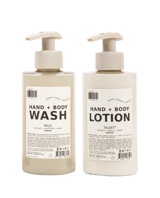Hand + Body Lotion + Wash Set