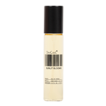 A clear cylindrical rollerball bottle with a black cap, containing a pale yellow liquid. The label reads 'DeeCool' and 'SUNLIT BLOOMS' with a barcode graphic, set against a plain white background.