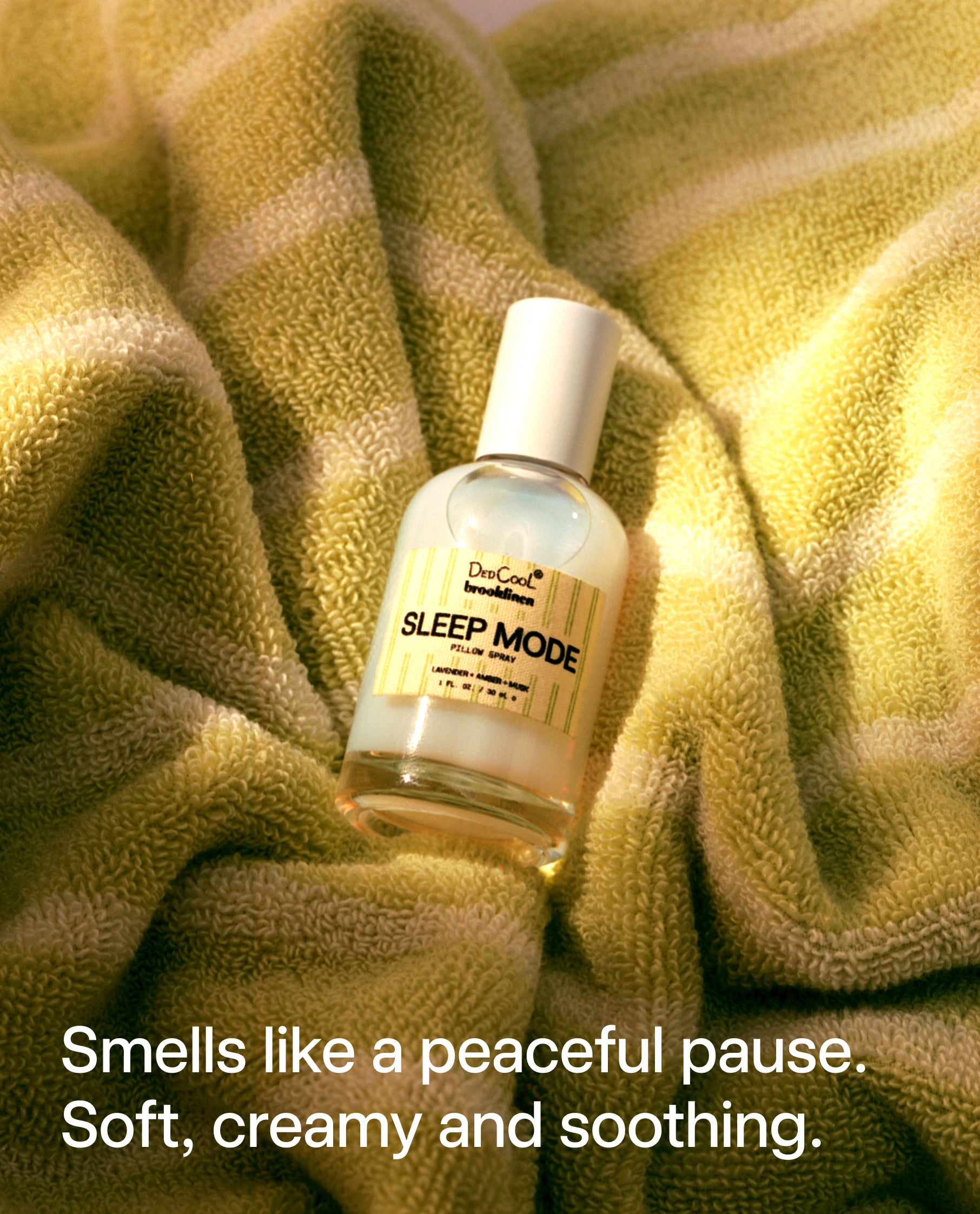 mellojoy スフレ シーソルト DedCool x Brooklinen Sleep Mode Mini Pillow Spray