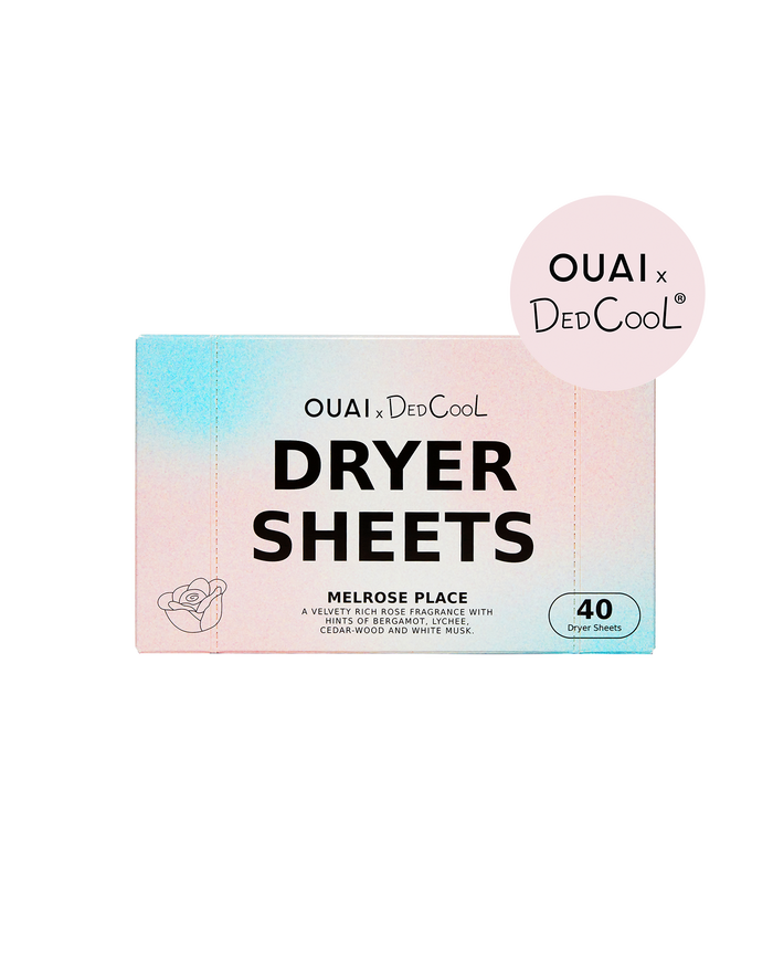 DedCool x OUAI Melrose Place Dryer Sheets